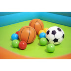 Bestway Aufblasbarer Kinderpool mit Baskets, Bälle +2 Jahre Garten
