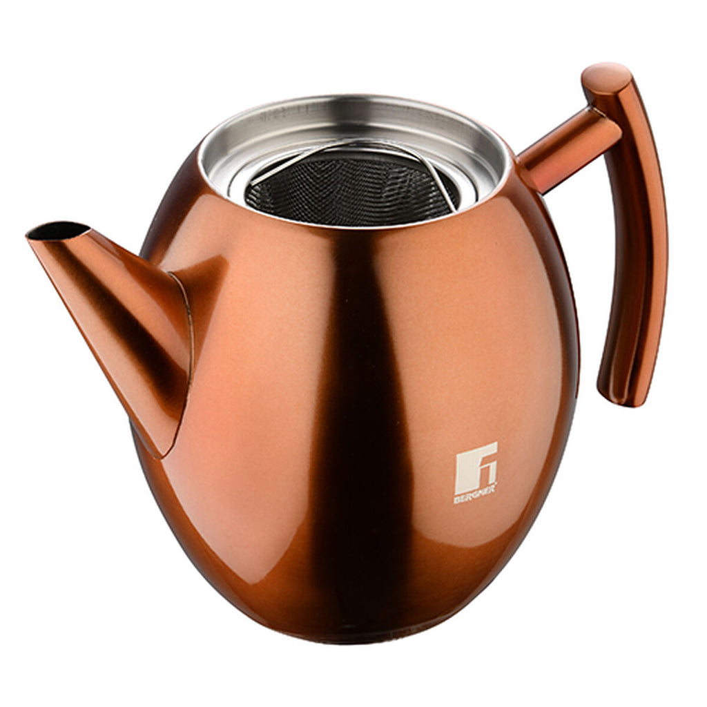 Bergner Teapot Kupfer Edelstahl Stahl 1,75 L