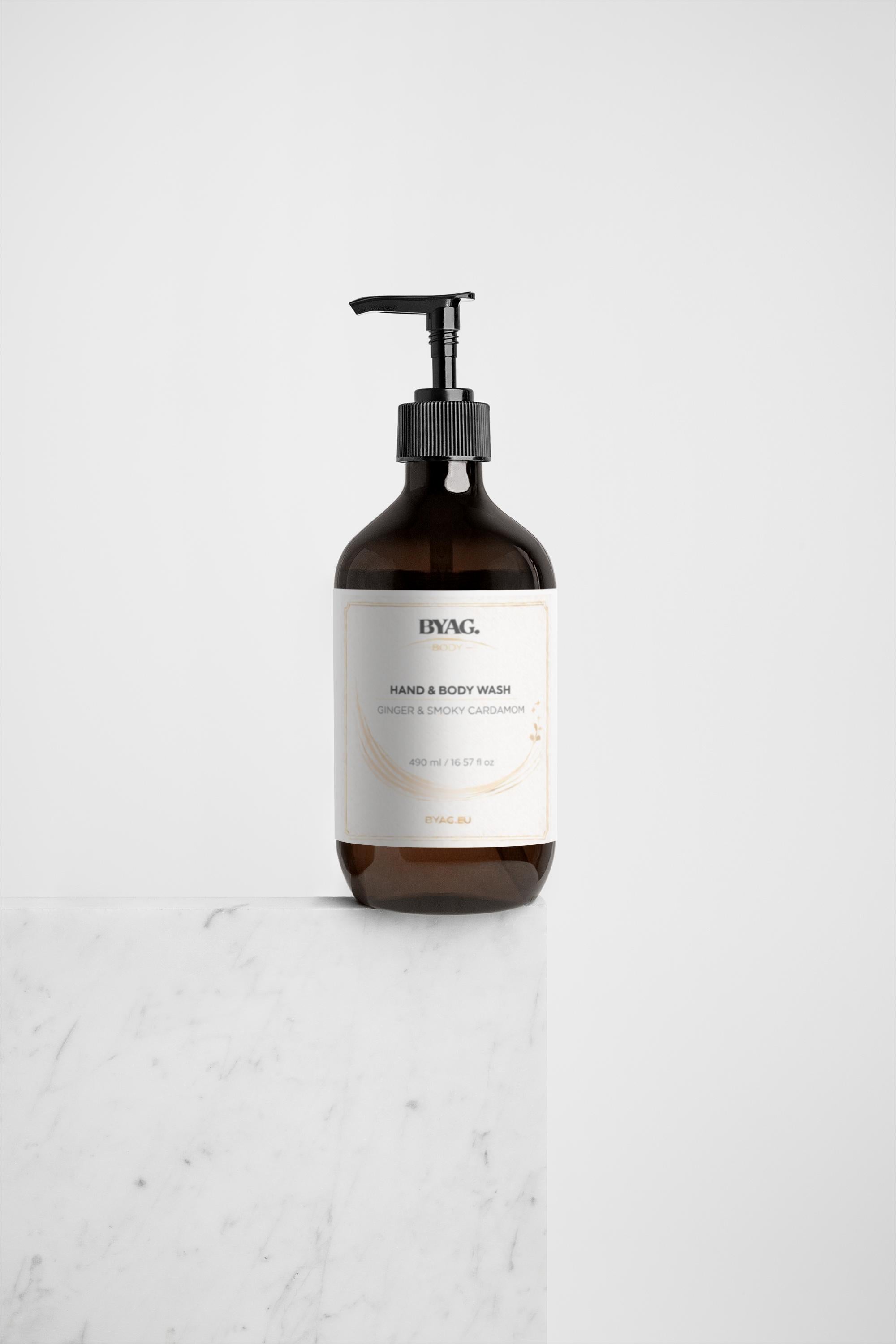 BYAG. Hand- und Körperreinigung – Ginger & Smoky Cardamom