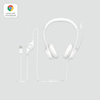 Logitech Kopfhörer H390 Weiß