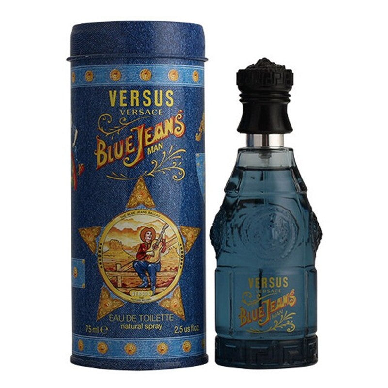 Versace Blue Jeans EDT for Men - 75 ml - product view 2