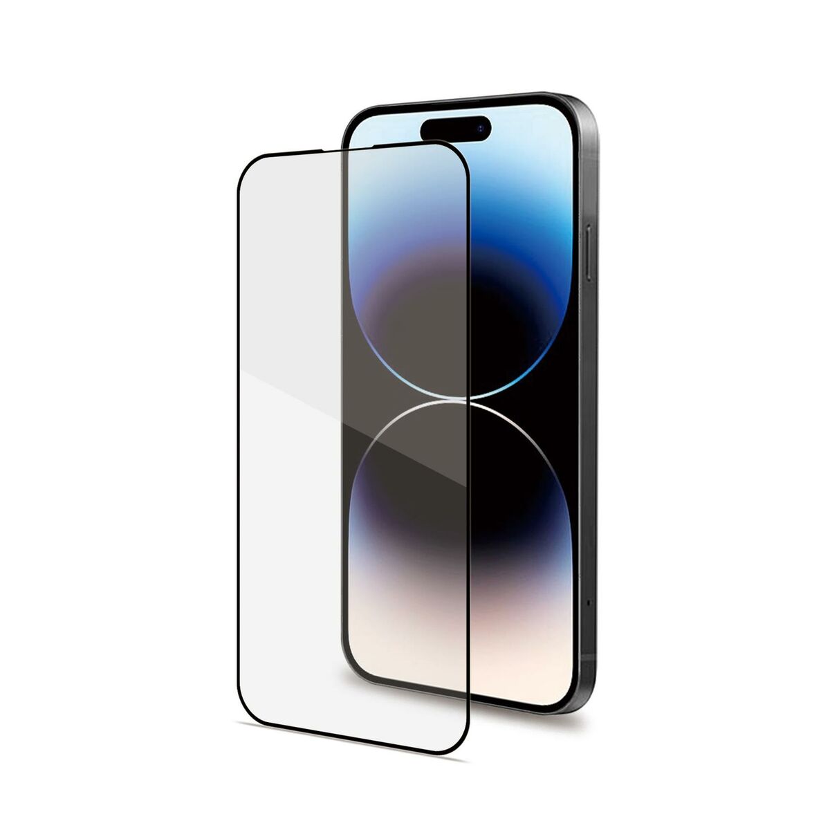 Celly Mobil Displayschutz FULLGLASS1054BK iPhone 15 Pro