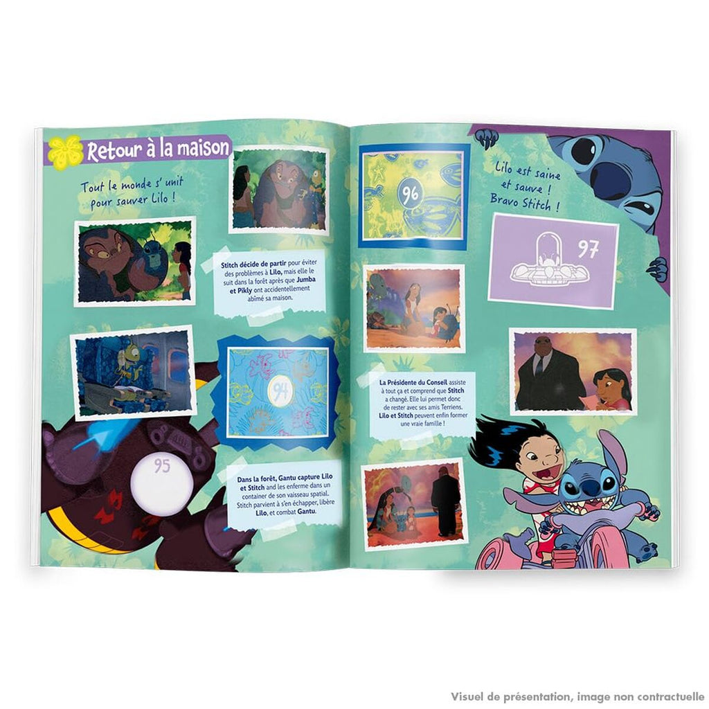 Panini Sticker album STITCH French