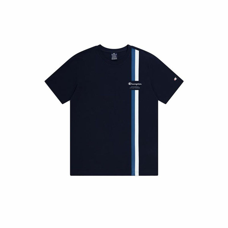Herren Kurzarm-T-Shirt Champion Crewneck Schwarz – Produktbild 1