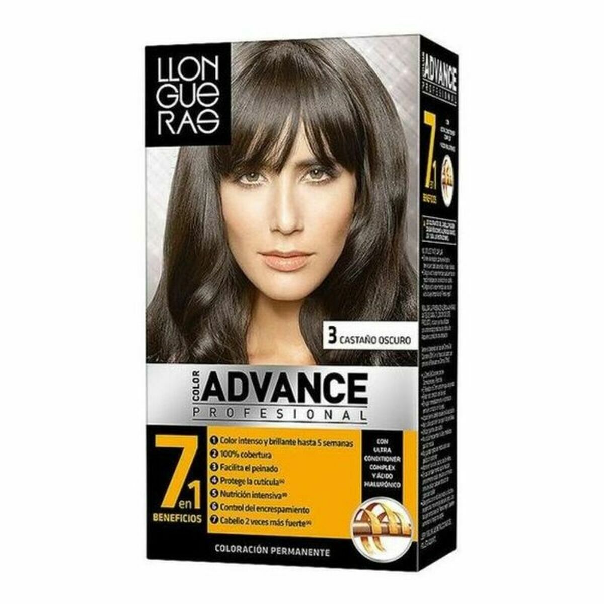 Llongueras Permanente Haarfarbe – Black