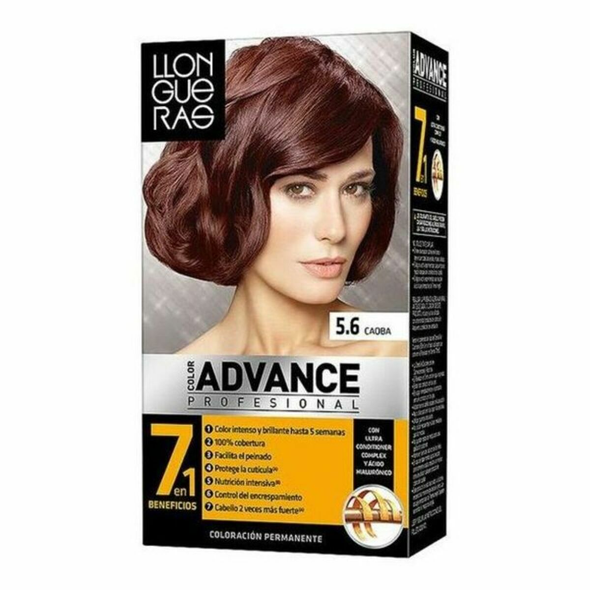 Llongueras Permanente Haarfarbe – 7,3 - Medium Gold Blonde