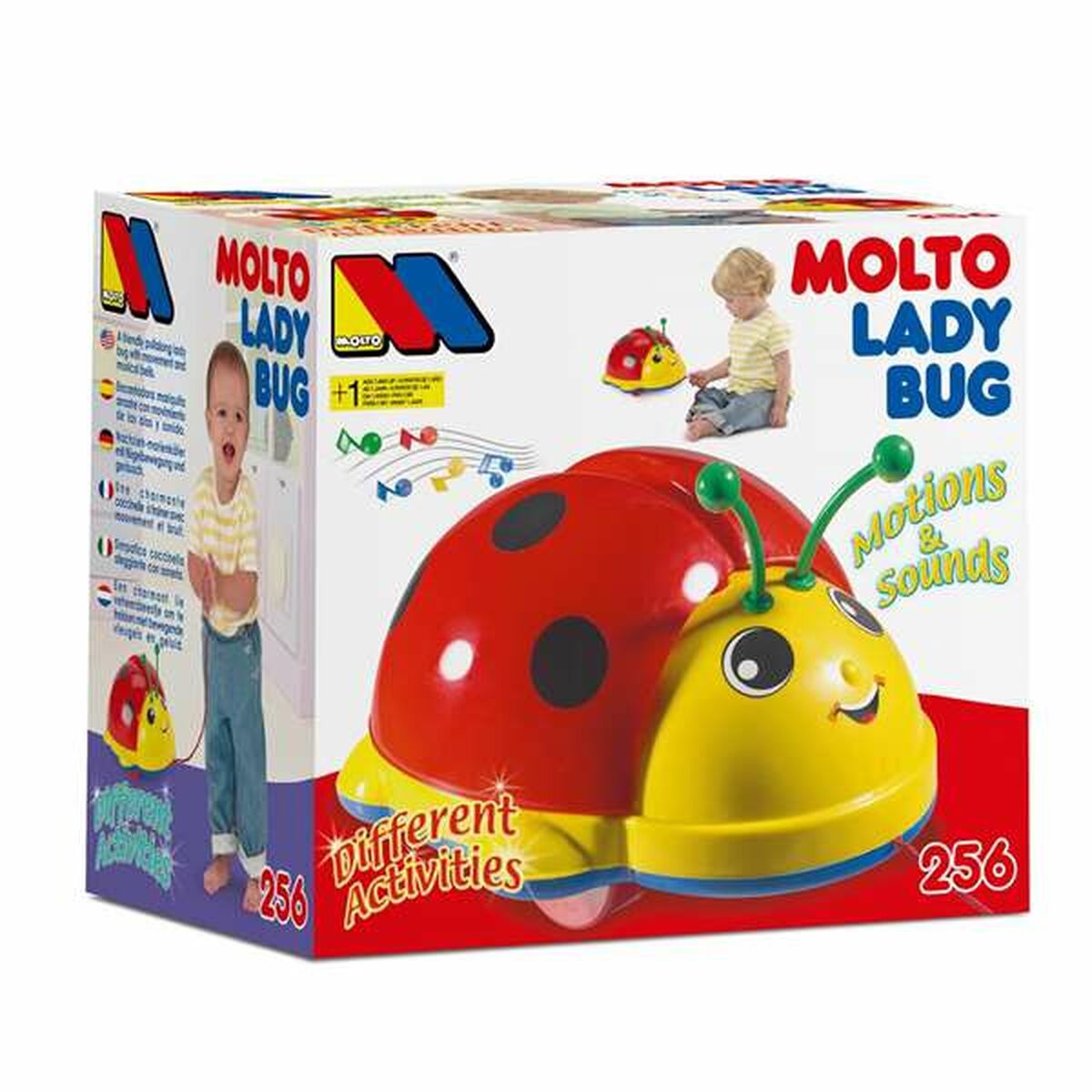 Moltó Interactive Spielzeug für Babys 23 cm