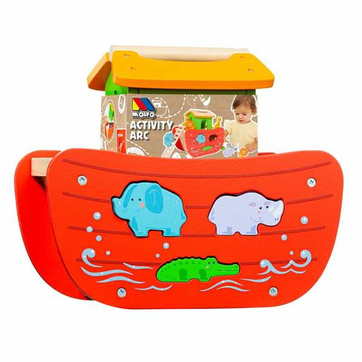Moltó Playset Noah's ark Holz