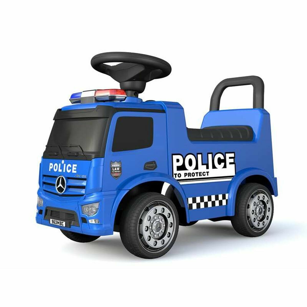 Ride-on toy RunRunToys Mercedes Blau – Produktbild 1