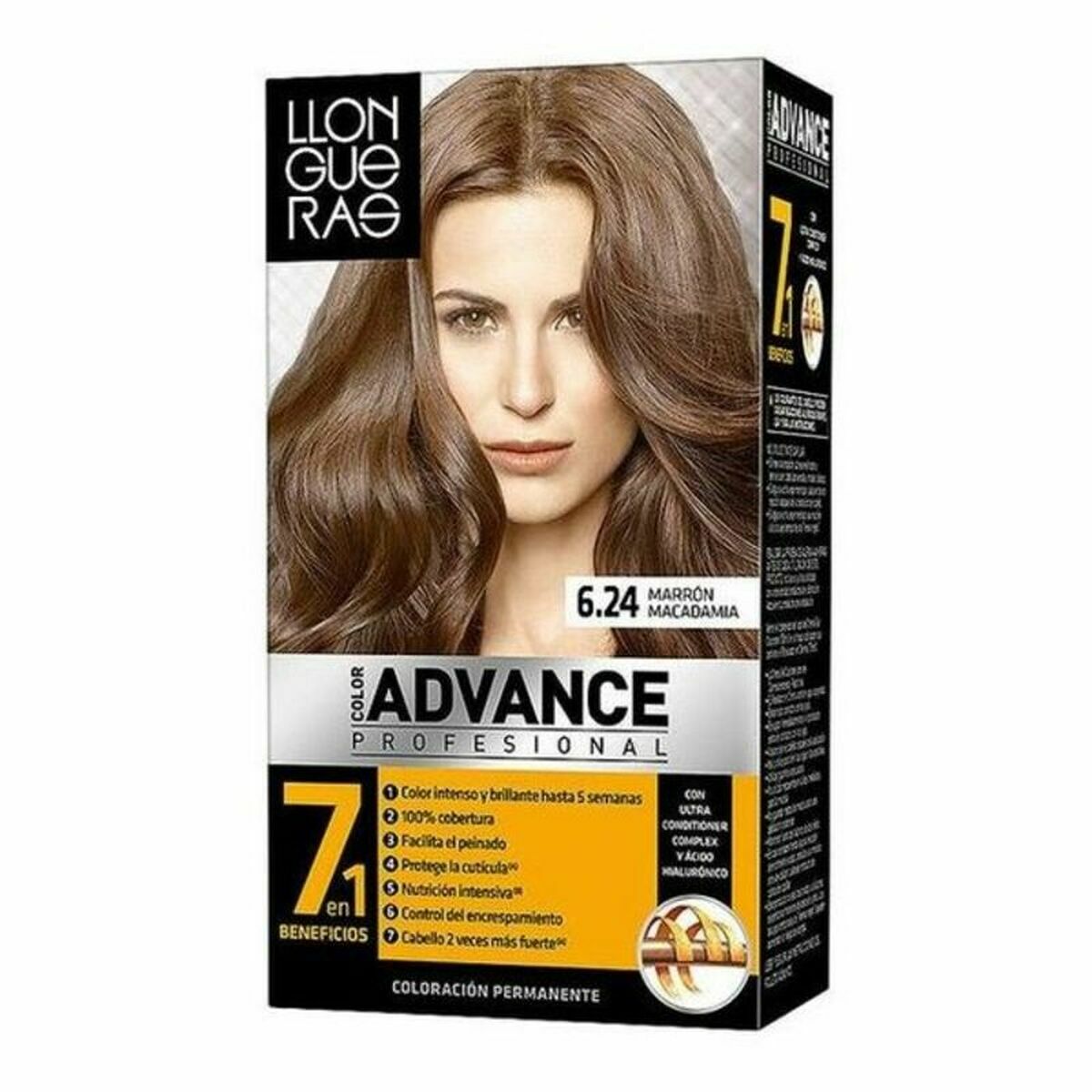 Llongueras Permanente Haarfarbe – 6,1 - Dark Ash Blonde