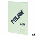 Milan Notizbuch 430 Grün A4 48 Sheets