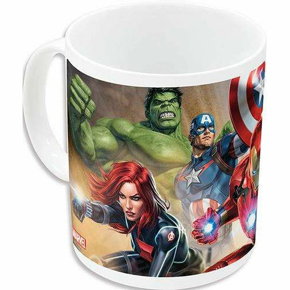 Mug The Avengers Infinity Weiß Ceramic Rot (350 ml) – Produktbild 1