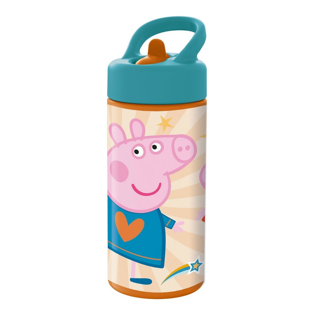 Peppa Pig Trinkflasche Having fun Rosa PVC 410 ml