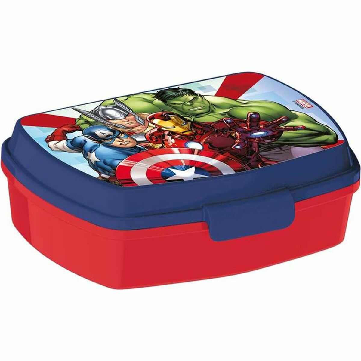 Sandwich Box The Avengers Infinity Blau Kunststoff Rot (17 x 5.6 x 13.3 cm) – Produktbild 1