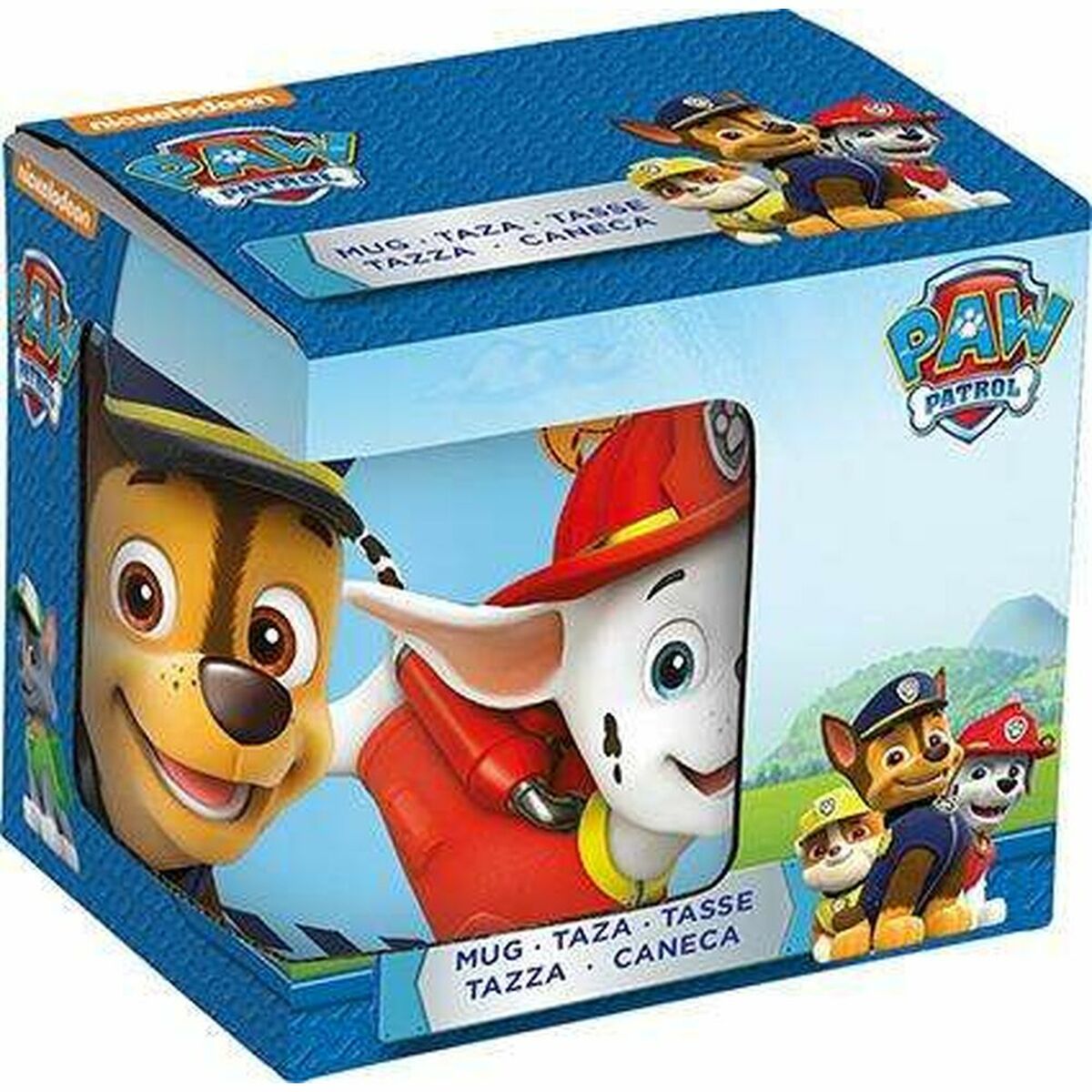 The Paw Patrol Becher Friendship Keramik Blau (350 ml)