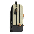 Safta Sporttasche mit Schuh Halter M883 Beige Dunkelgrau 15 L