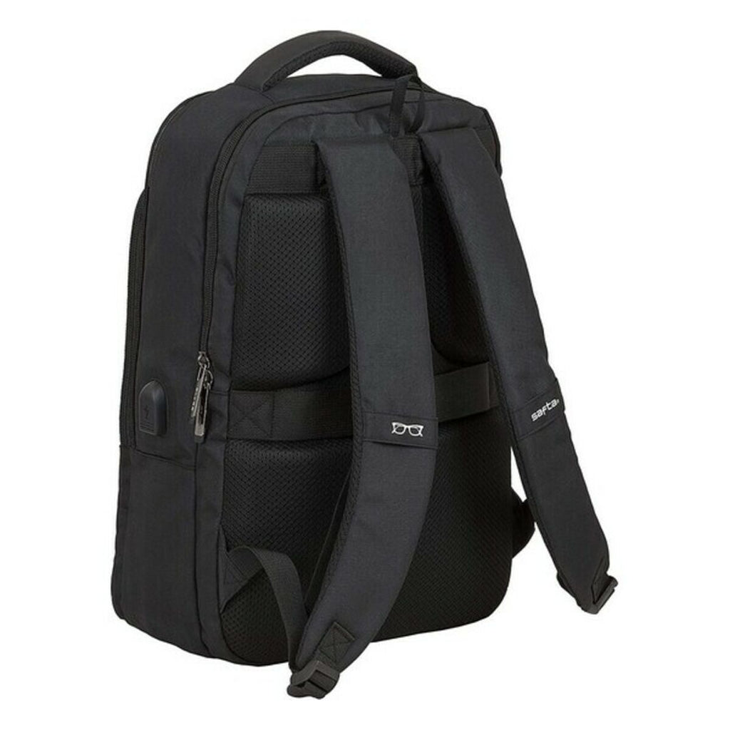 Rucksack für Notebook & Tablet mit USB Ausgang Safta Business