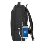 Rucksack für Notebook & Tablet mit USB Ausgang Safta Business