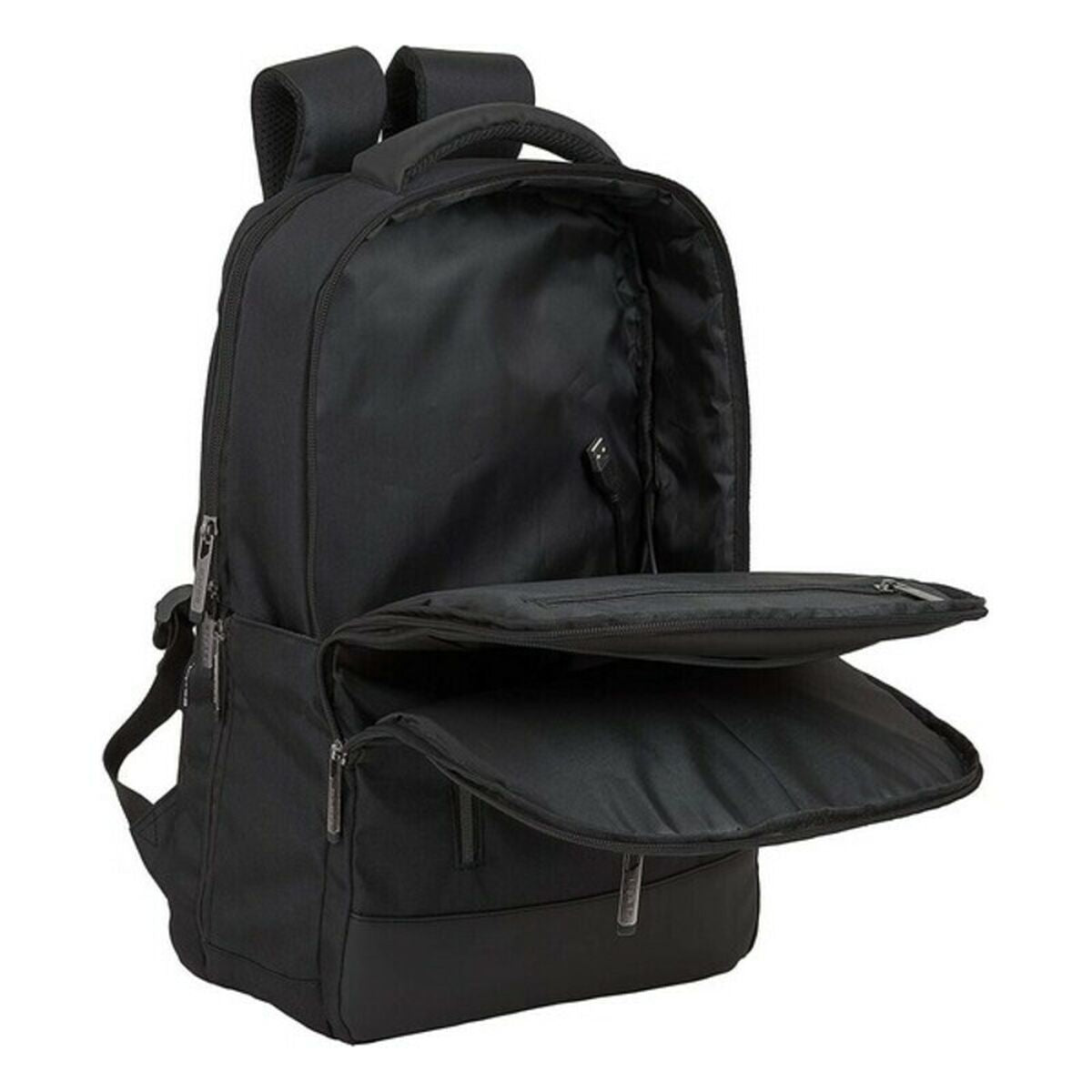 Rucksack für Notebook & Tablet mit USB Ausgang Safta Business