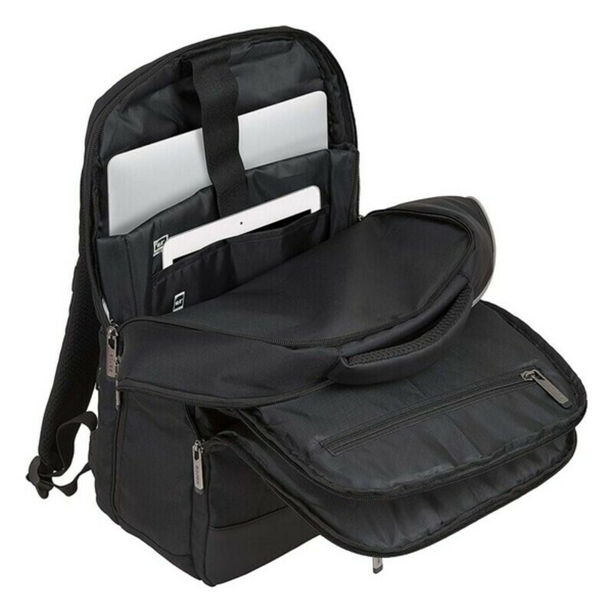 Rucksack für Notebook & Tablet mit USB Ausgang Safta Business
