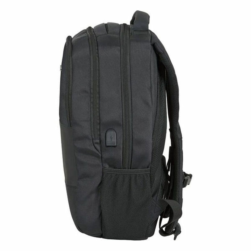 Rucksack für Notebook & Tablet mit USB Ausgang Safta 15,6'' Schwarz 30 x 43 x 16 cm