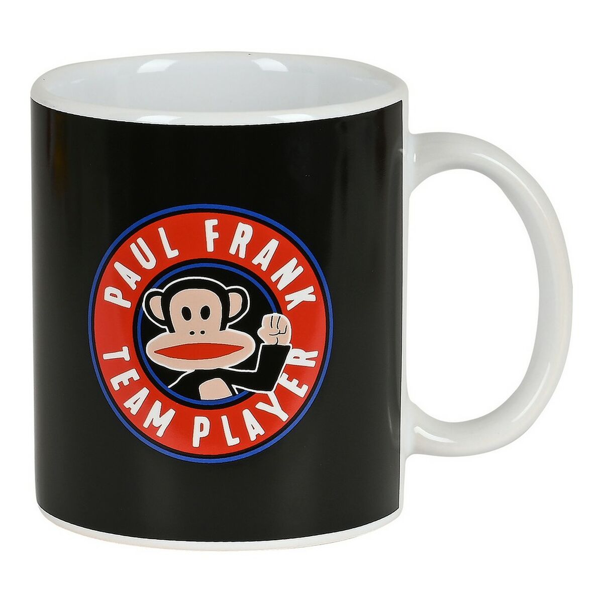 Mug Paul Frank Team player Ceramic Schwarz (350 ml) – Produktbild 1