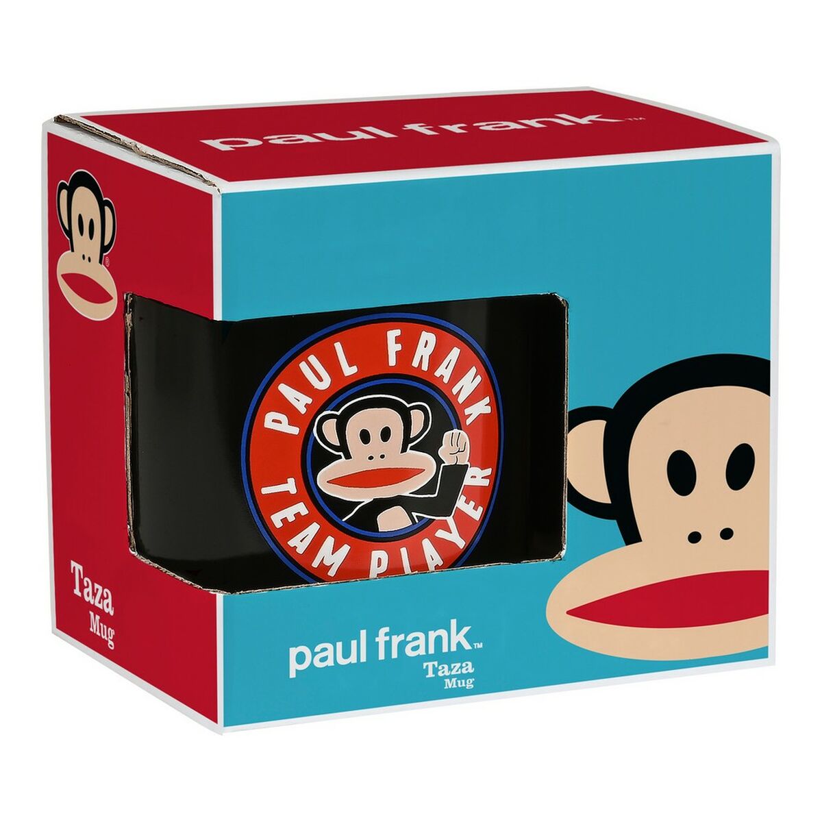 Paul Frank Becher Team player Keramik Schwarz (350 ml)