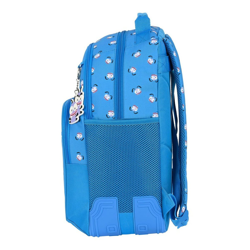 Schultasche El Hormiguero Blau 32 x 42 x 15 cm