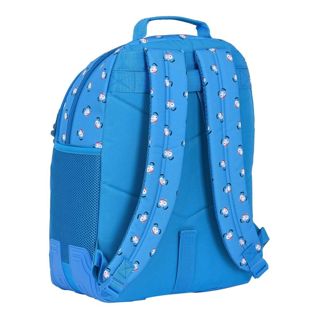 Schultasche El Hormiguero Blau 32 x 42 x 15 cm