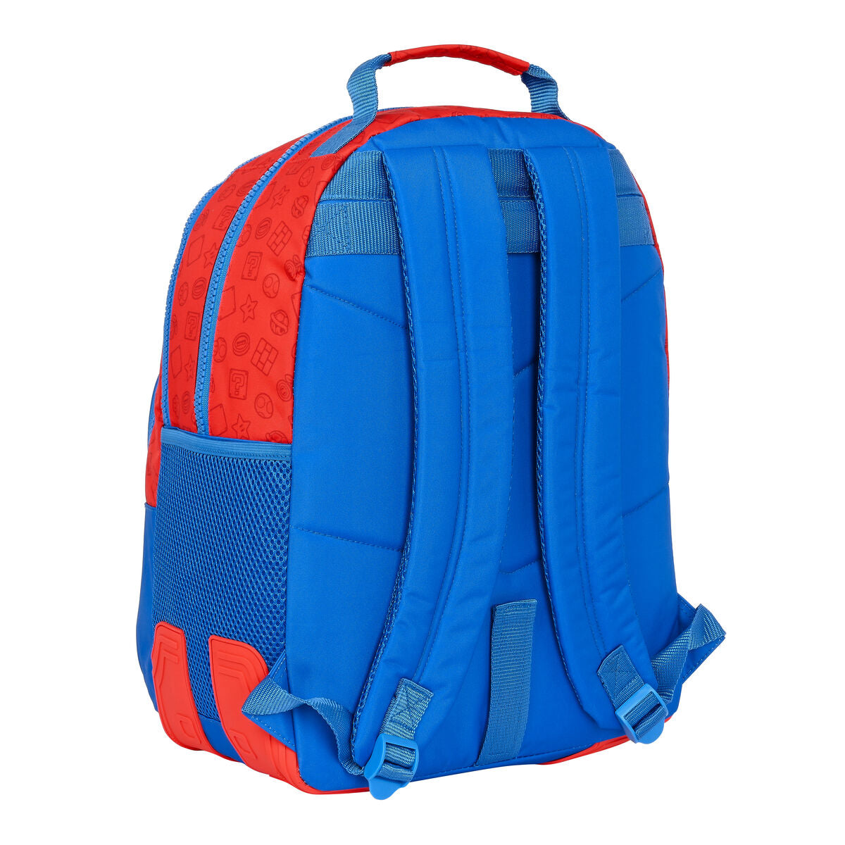 Schultasche Super Mario Blau Rot 32 x 42 x 15 cm