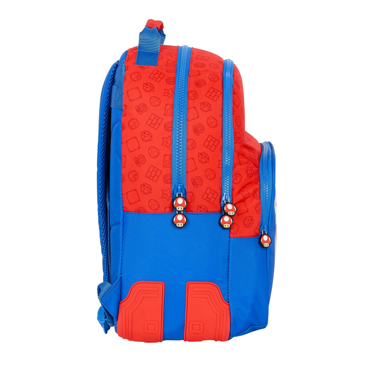 Schultasche Super Mario Blau Rot 32 x 42 x 15 cm