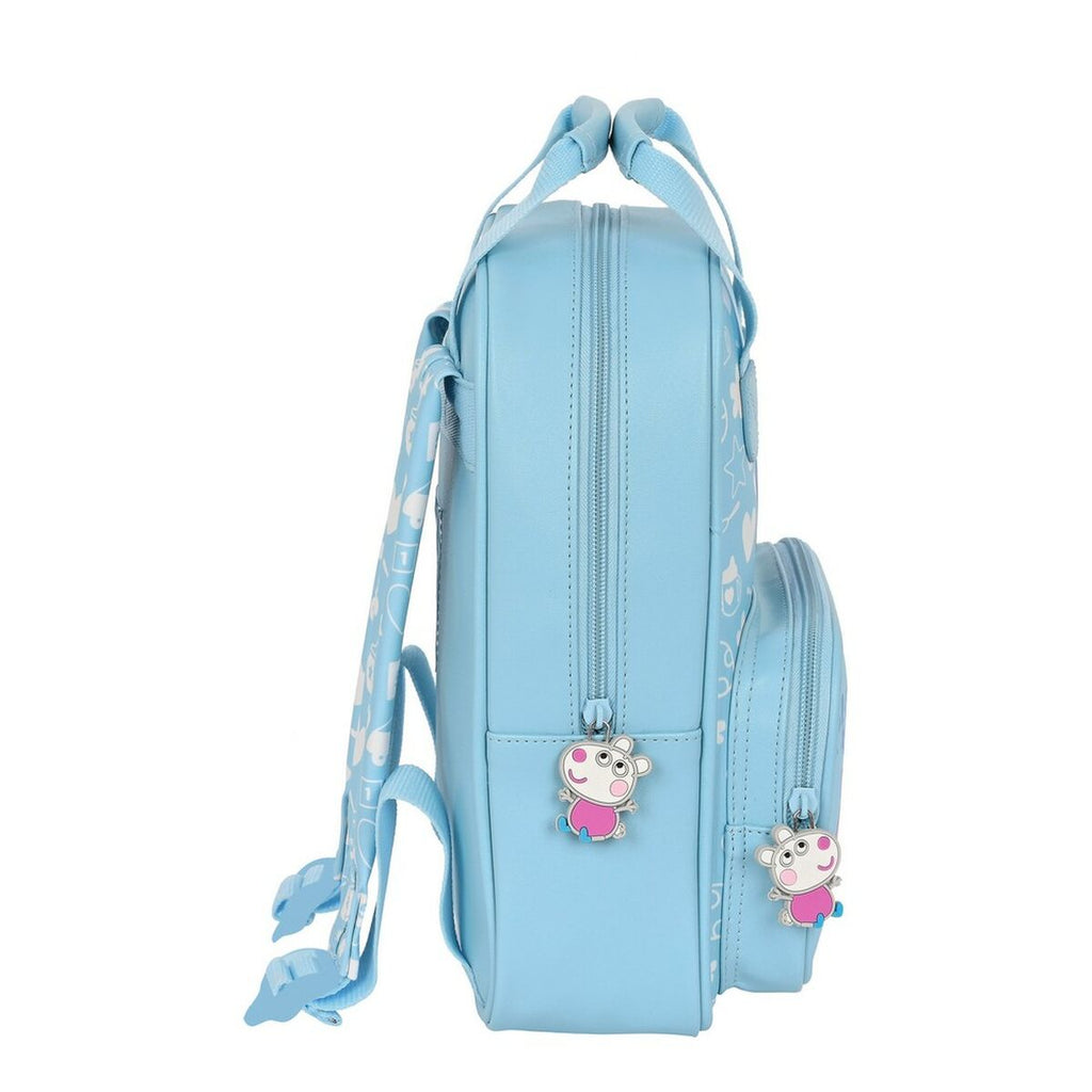 Peppa Pig Kindertasche Baby Hellblau