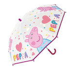 Umbrella Peppa Pig Having fun Rosa (Ø 80 cm)