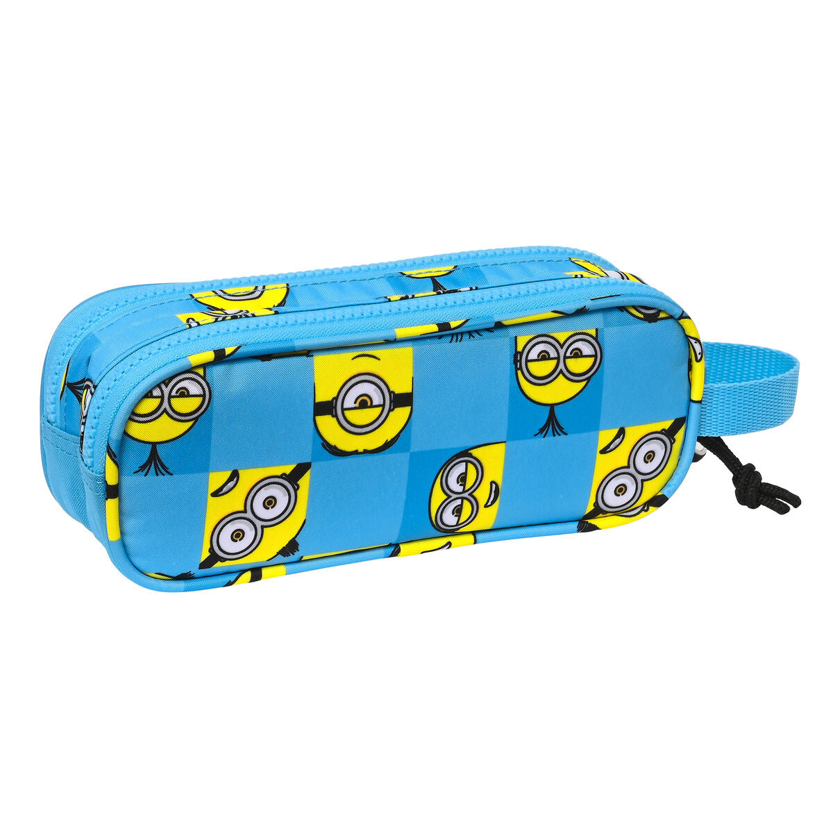 Minions Doppel-Federmäppchen Minionstatic Blau