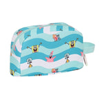 Spongebob Thermo-Lunchbox Stay positive Blau Weiß