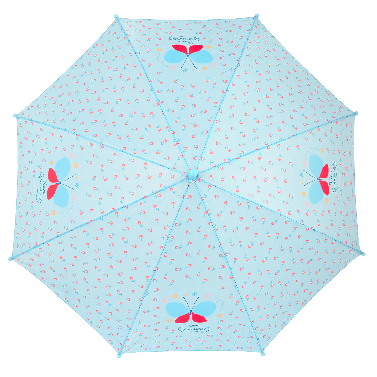 BlackFit8 Regenschirm Mariposa Blau