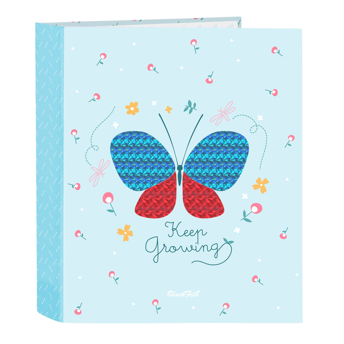 Ring binder BlackFit8 Mariposa Blau A4 27 x 33 x 6 cm – Produktbild 1