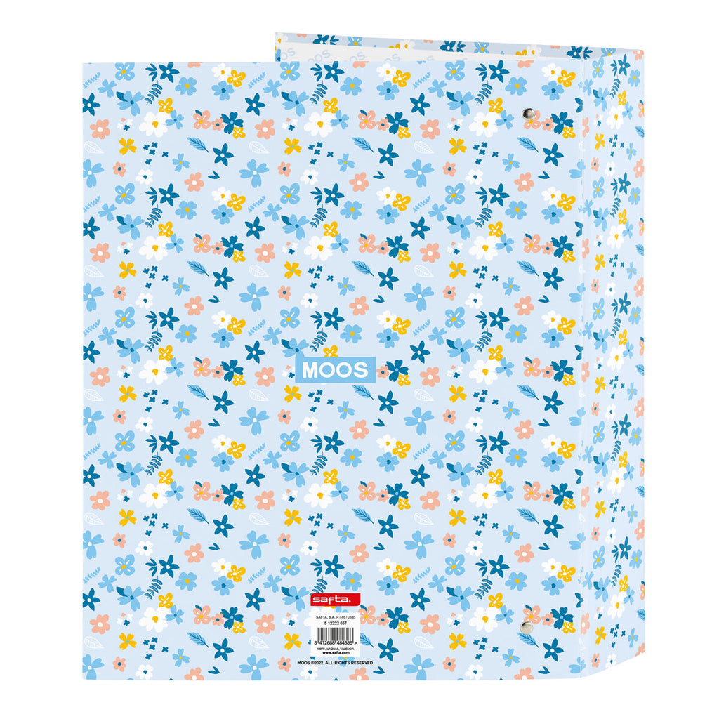 Moos Ringordner Lovely Blau A4