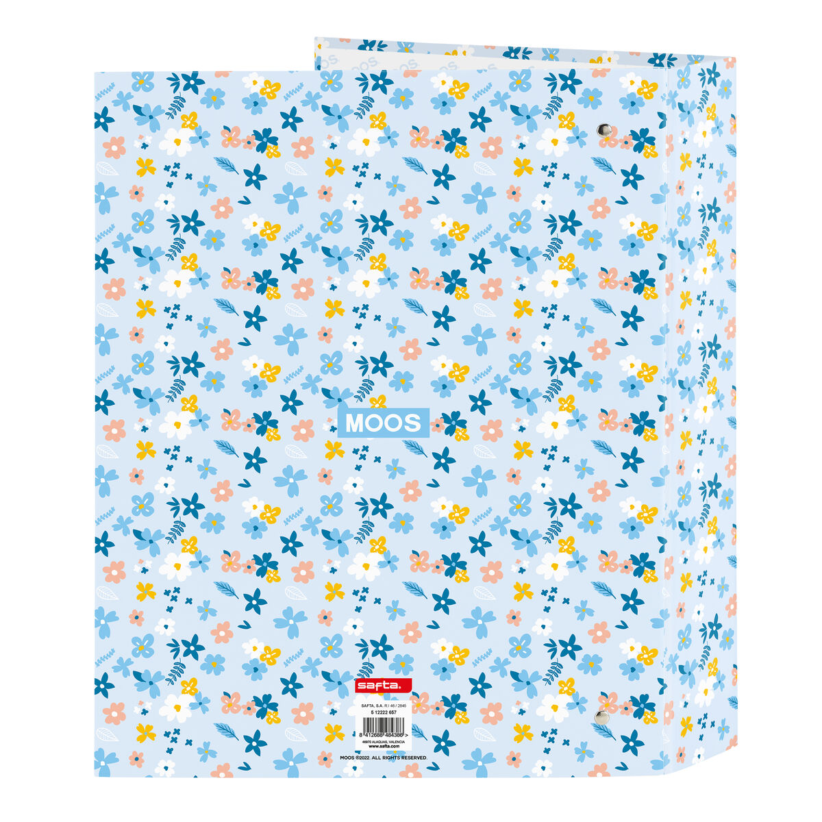 Moos Ringordner Lovely Blau A4