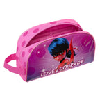 Schule Kulturbeutel Lady Bug Fuchsia 26 x 16 x 9 cm