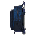 Schulrucksack mit Rollen Batman Legendary Dunkelblau Blau 27 x 33 x 10 cm