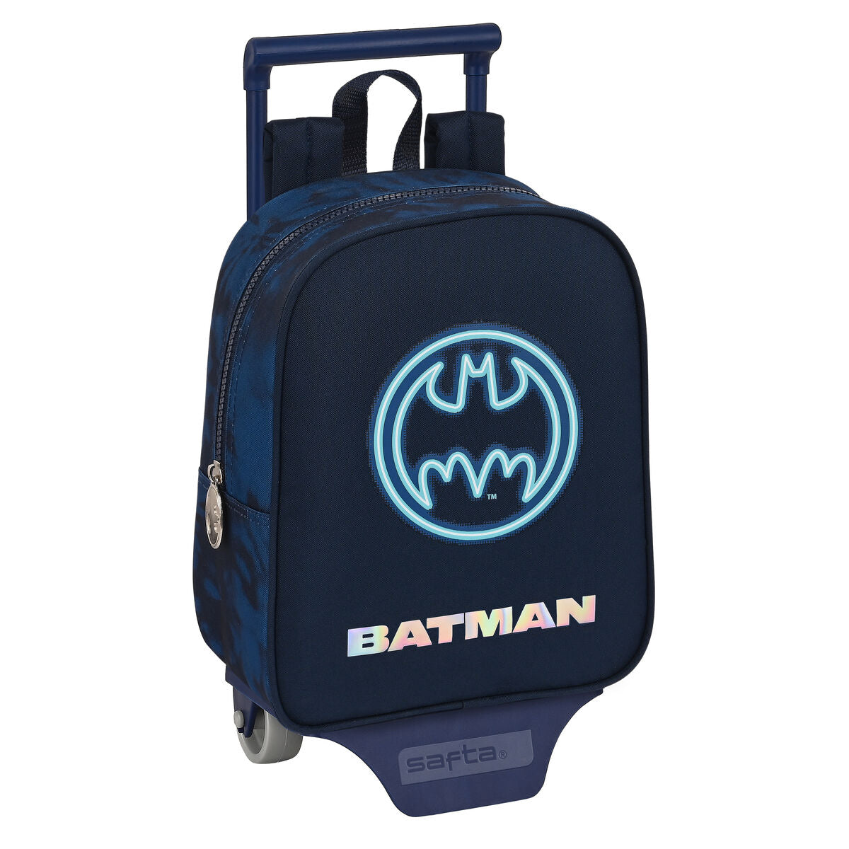 School Rucksack with Wheels Batman Legendary Navy Blau 22 x 27 x 10 cm – Produktbild 1