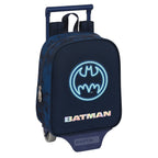 Schulrucksack mit Rollen Batman Legendary Dunkelblau Blau 22 x 27 x 10 cm