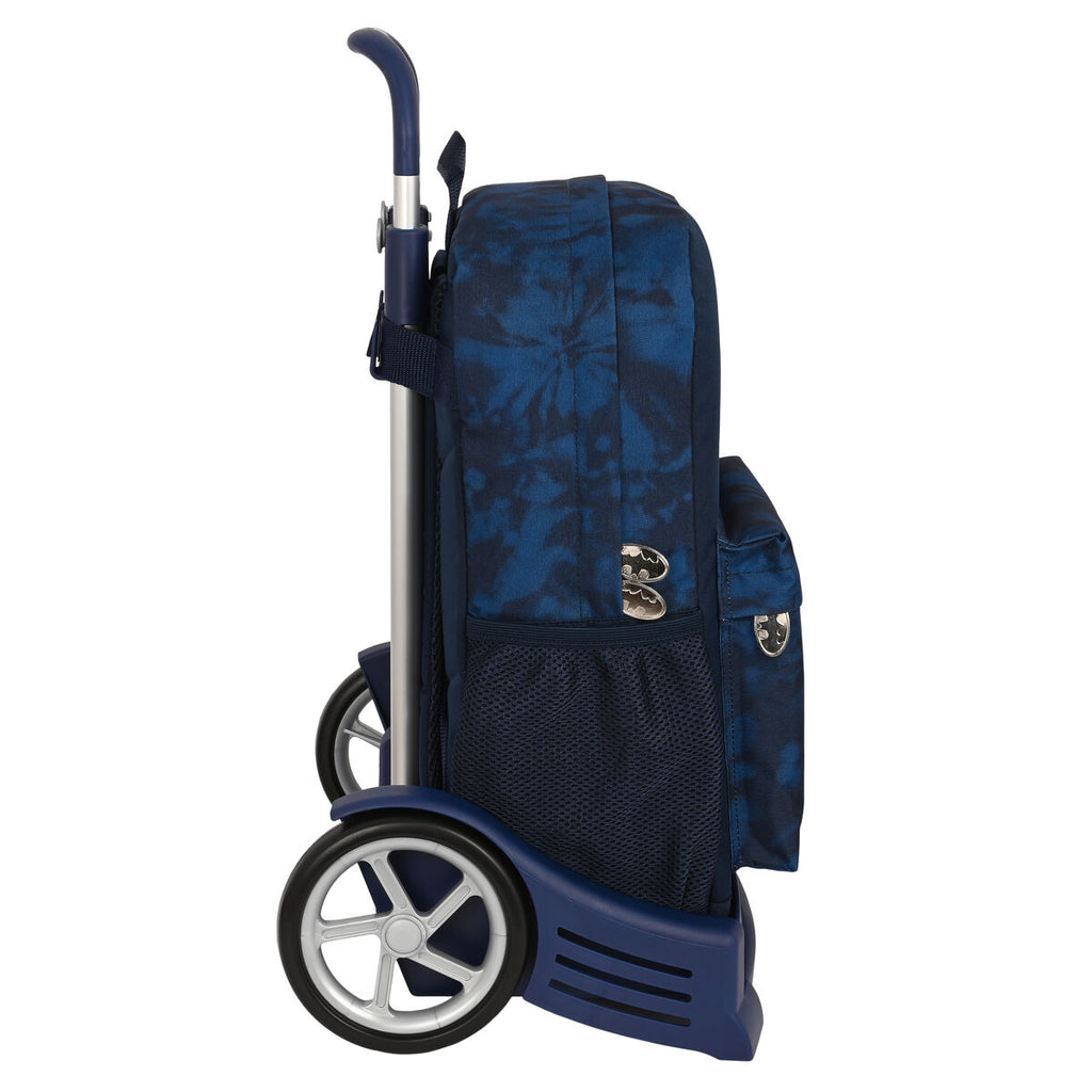 Schulrucksack mit Rollen Batman Legendary Dunkelblau Blau 32 x 43 x 14 cm