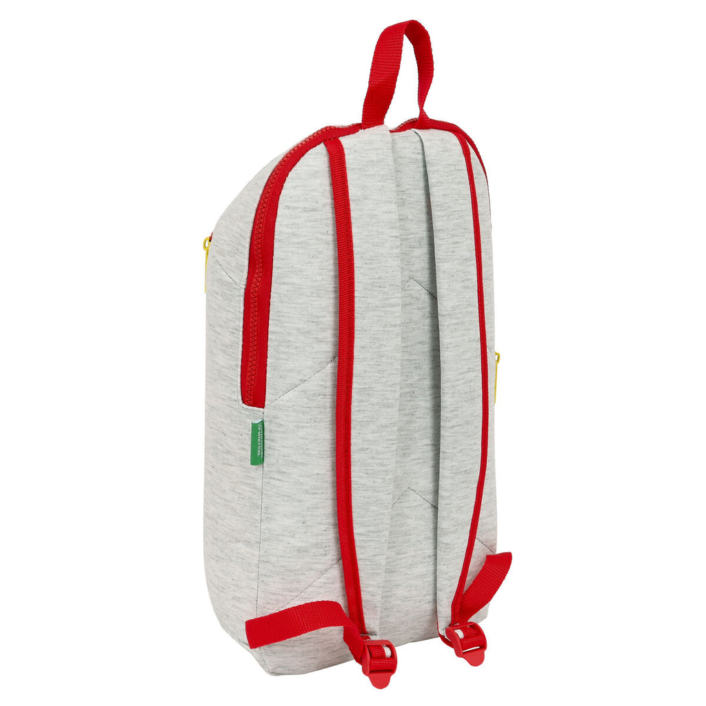 Benetton Freizeitrucksack Pop Grau 10 L