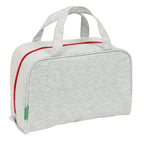 Schule Kulturbeutel Benetton Pop Grau 31 x 14 x 19 cm