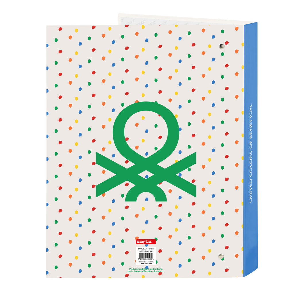 Ringordner Benetton Topitos A4 (26.5 x 33 x 4 cm)