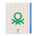 Ringordner Benetton Topitos A4 (26.5 x 33 x 4 cm)