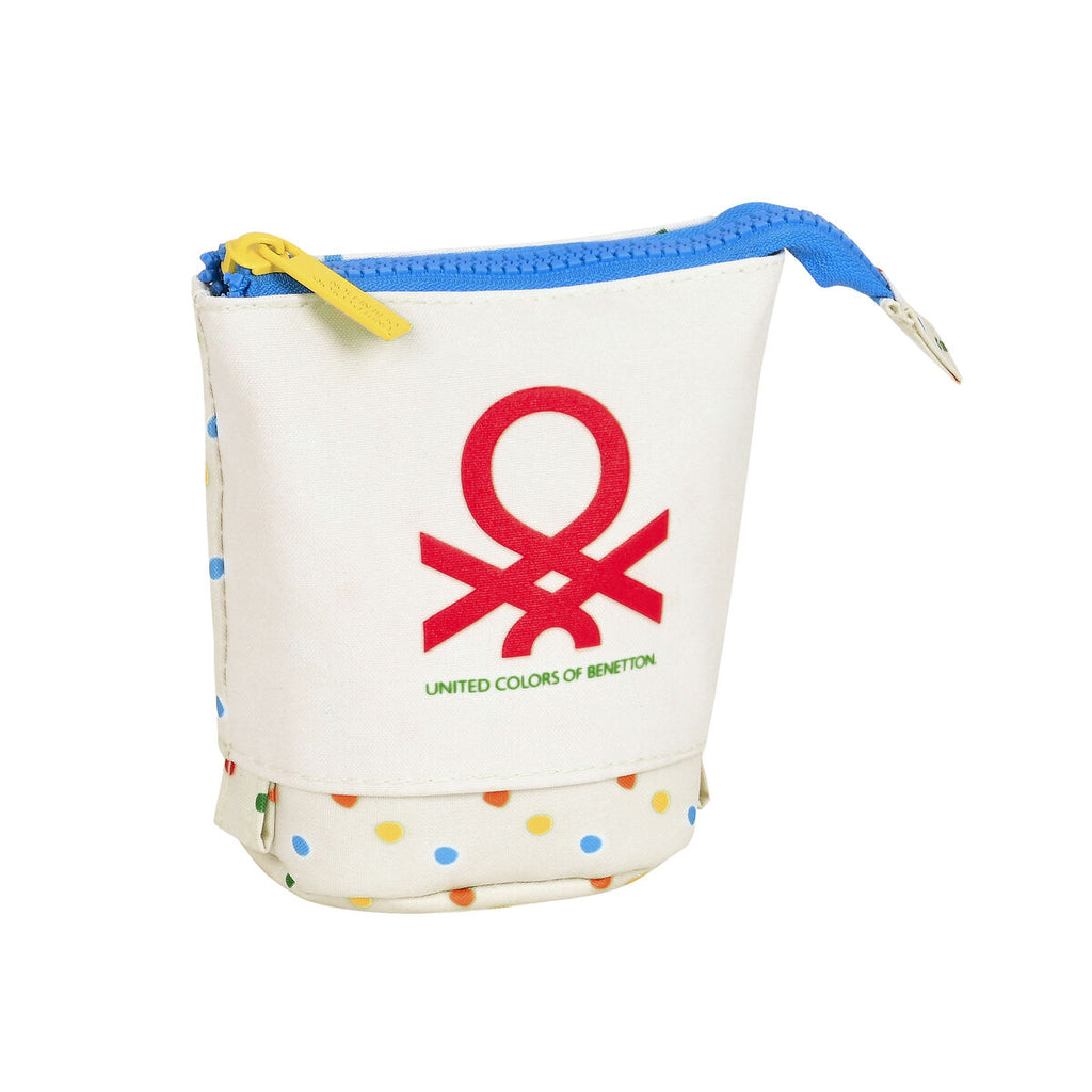 Benetton Stiftehalter Etui Topitos Weiß