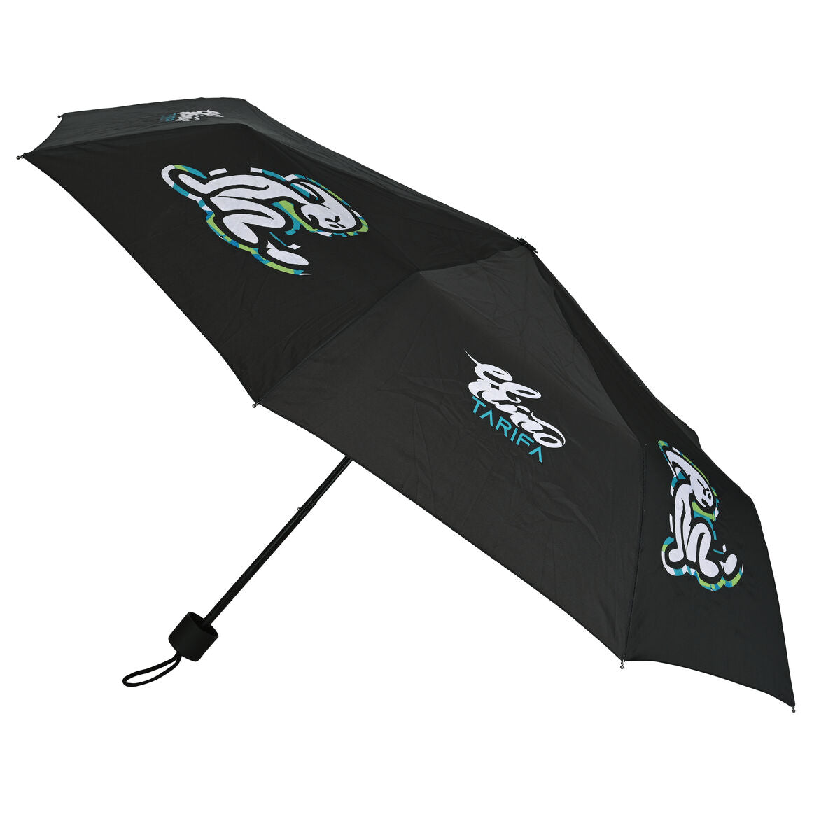 Foldable Umbrella El Niño Grün bali Schwarz (Ø 98 cm) – Produktbild 1
